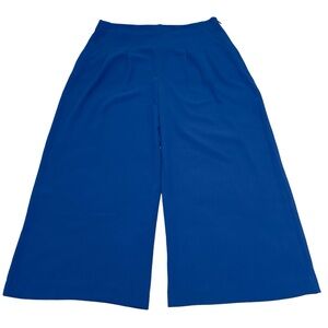 Ted Baker Zettah Pleaded Culotte Cropped Wide Leg Trousers US Size 10